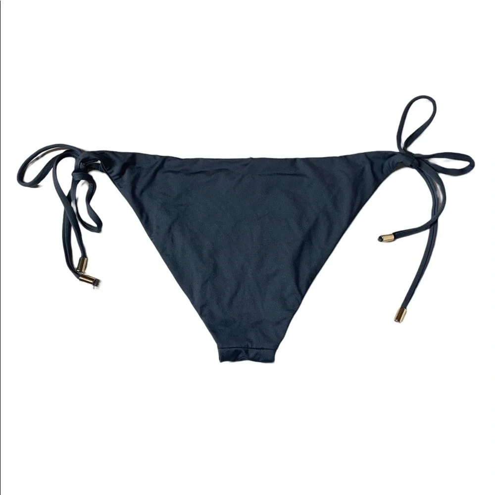Monday Swimwear Le Marais bikini bottom in Storm Blue size small NWT